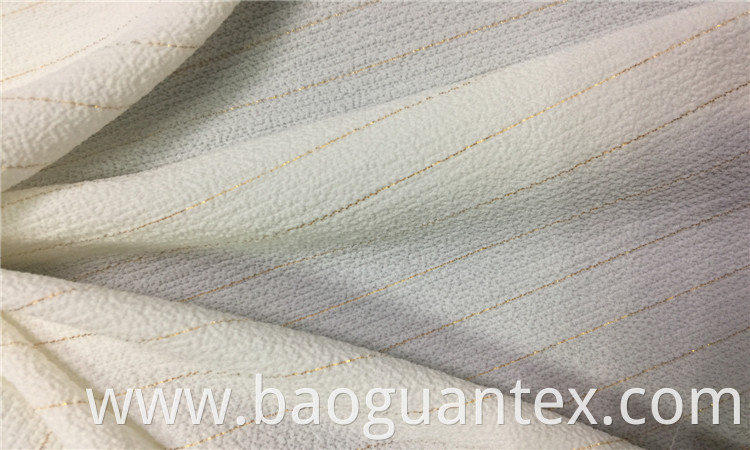 Polyester Bubble Crepe Cloth